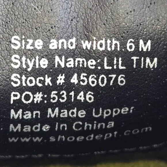 Robert David Boys Lil Tim Black Slip-On Loafers Dress Shoes Size 6M - Picture 9 of 10